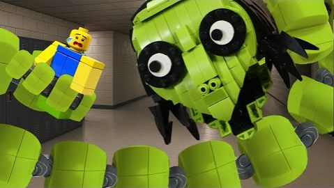 Охота на Альфа-голодного шепчущего змея в классе — конструктор Lego Ужасные подсобные помещения смотреть онлайн