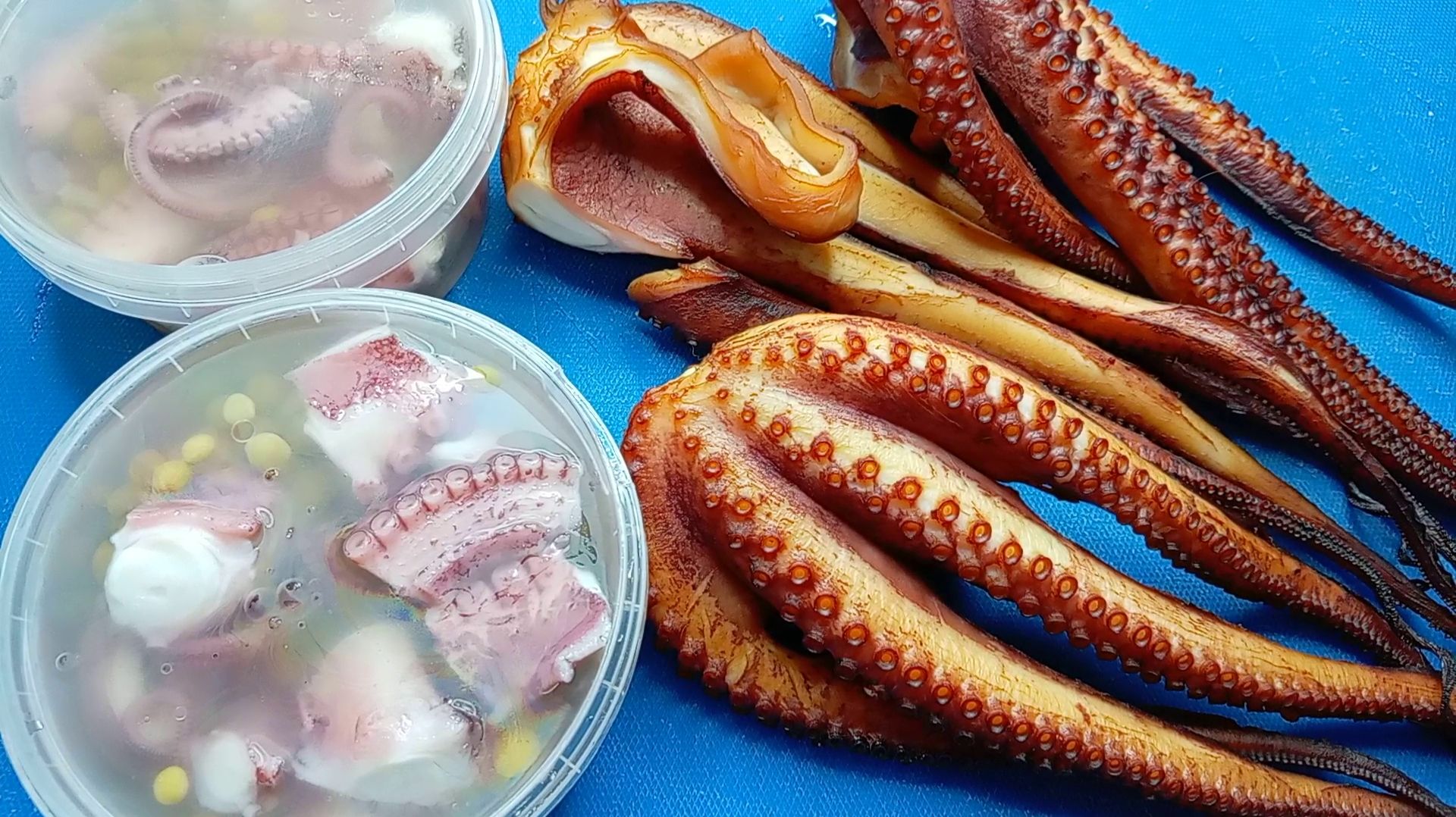 ОСЬМИНОГ ВАРЁНО-КОПЧЁНЫЙ,ОСЬМИНОГ ПРЕСЕРВЫ