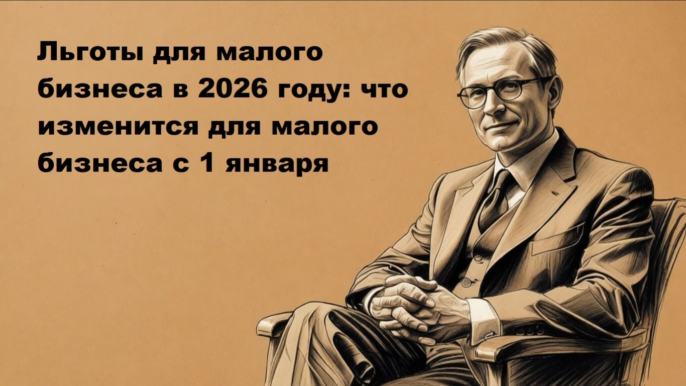 Льготы для малого бизнеса в 2026 году: что изменится для малого бизнеса с 1 января смотреть онлайн