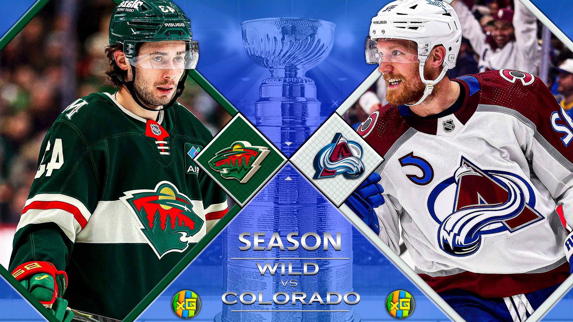 Миннесота - Колорадо | НХЛ | 22.12.2025 | Прямая трансляция | xG смотреть онлайн
