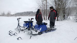 Покатушки на буксировщиках ЛИДЕР-3 (Ижтехмаш). Изменения в конструкции.