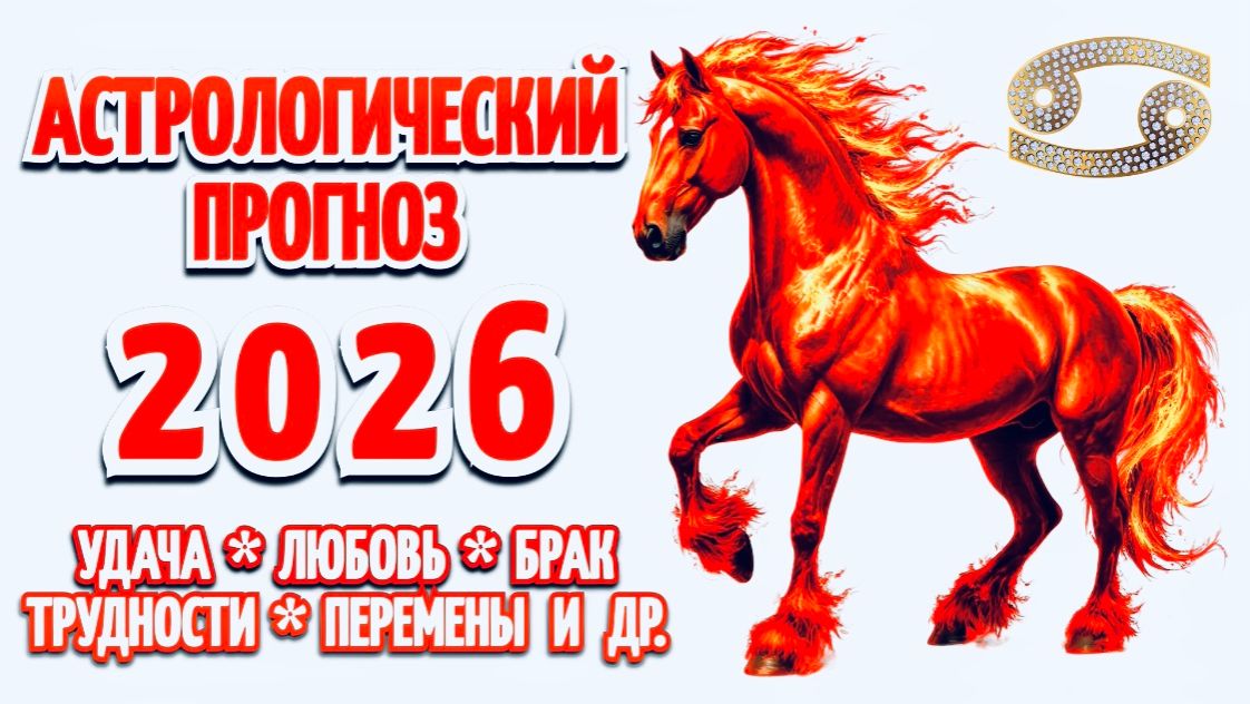 РАК:🎄"АСТРОПРОГНОЗ на 2026 год"🎄!!! смотреть онлайн