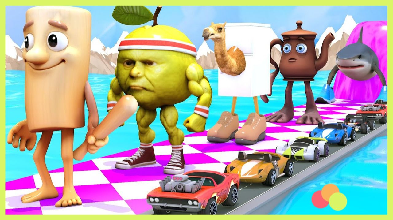 Мультики для детей и малышей. Веселая игра, Яркие Итальянские мемы. Мультфильмы залипалки смотреть онлайн