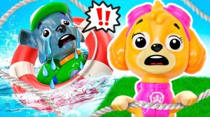 Спасательная операция: Рокки провалился в ущелье!