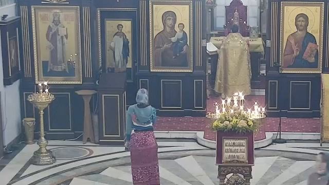 22.12.2025 Божественная Литургия. Понедельник. Седмица 29-я по Пятидесятнице. смотреть онлайн