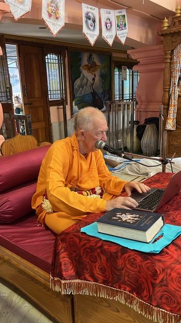 Когда душа падает из духовного мира, она получает тело Брахмы? - ЕС БВВ Нарасимха Махарадж, В/О