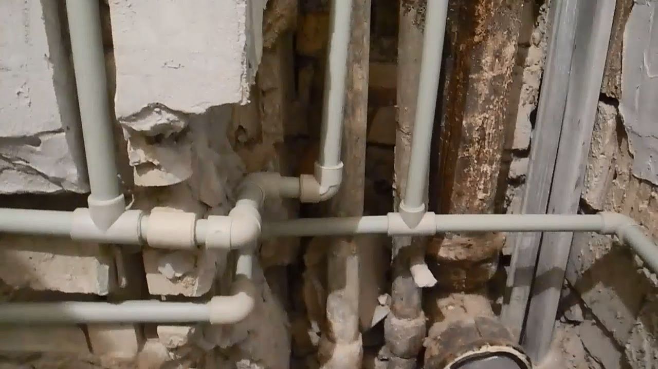 Своими руками прячем трубы в стены, в ванной комнате ч.3 смотреть онлайн