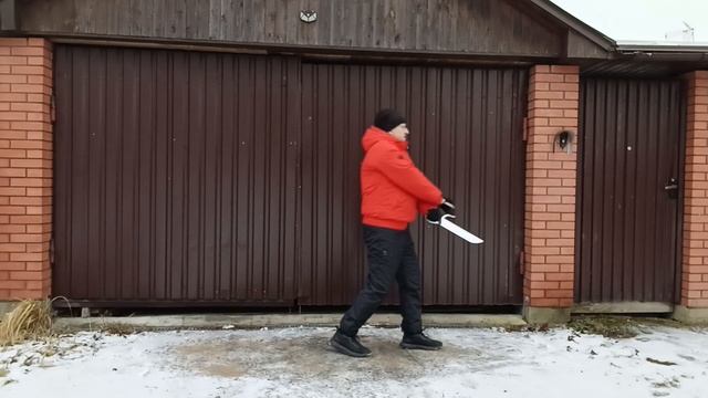 Упражнения с мечами-бабочками Вин Чун в деревне (15)