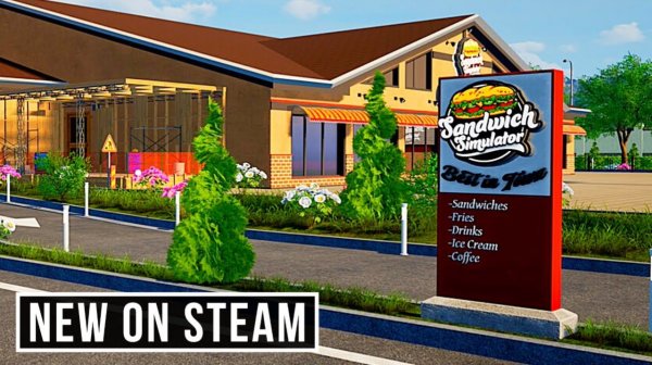 СТРИМ ПО 🌭Sandwich Simulator. 🌭№3 кооператив помощник повара + официант