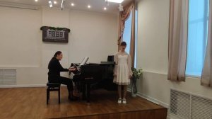 Белова Анастасия,1, "Времена года", Премия "Андрюша-2026", номинация "Академический вокал"