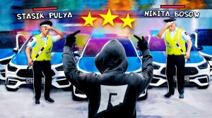 ТУПОЙ МАЖОР НА УРУСЕ ПРОТИВ КОПОВ?! - УГАРНЫЙ ПАТРУЛЬ на РАДМИР РП