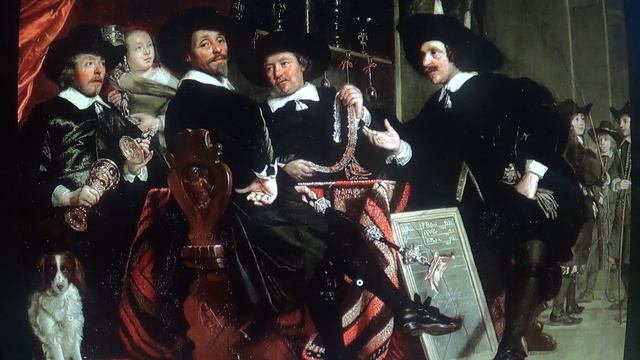 Картина "Должностные лица гильдии лучников имени святого Себастьяна в Амстердаме" ПОДПИШИСЬ смотреть онлайн