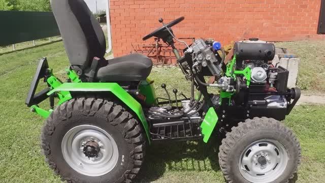 DIY Mini Tractor МИНИТРАКТОР смотреть онлайн