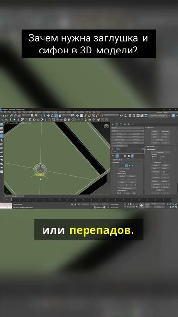 Зачем нужна заглушка и сифон