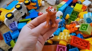 Стройка с СИНИМ ТРАКТОРОМ