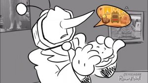 ДЕЛЬТАРУН: МАЙК И ВЕТЧИНА НА ПАРУ | Deltarune Steamed на русском | Rus Dub Перевод