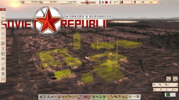 Новая республика в ПУСТЫНЕ |Workers resources:Soviet Republic S2E1