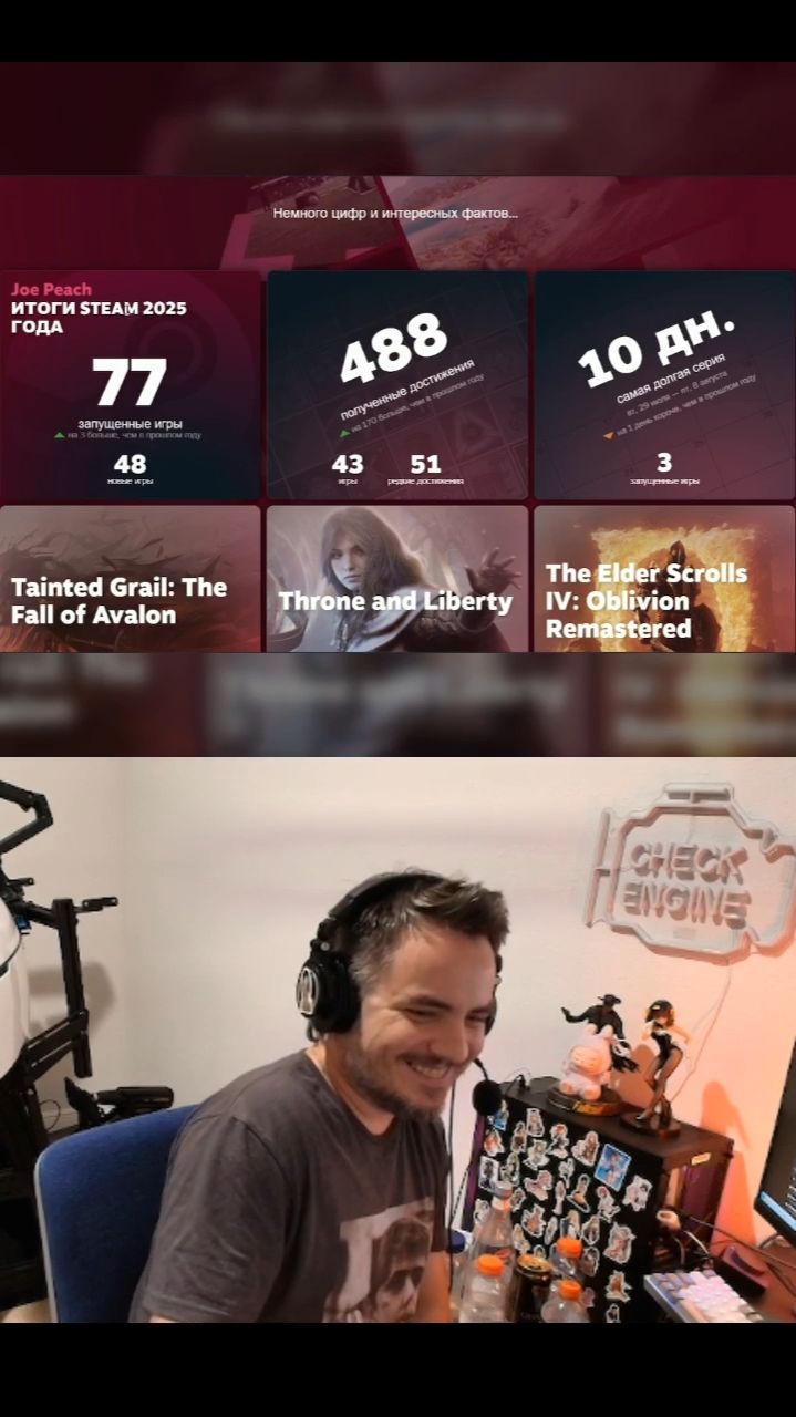 Maddyson | Показал итоги года в Steam смотреть онлайн