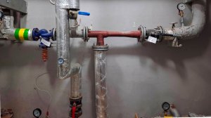 Не работает элеватор отопления , балансировка обратки.