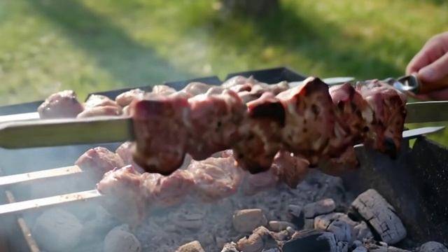 Шашлык. Свинина. Баранина. Курица. Рецепт внутри. смотреть онлайн