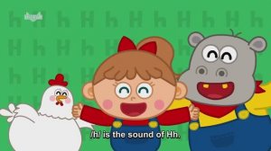 Letters and Sounds _ Letter H, I, J, K _ Phonics _ Alphabet Sounds _ Phonics Songs _ Little Fox