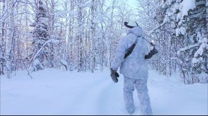 НЕЛЕПАЯ СИТУАЦИЯ НА ОХОТЕ / МОРОЗЫ КРЕПЧАЮТ НА СЕВЕРЕ / ОХОТА С ПЯТИЗАРЯДКОЙ НА БОРОВУЮ ДИЧЬ.