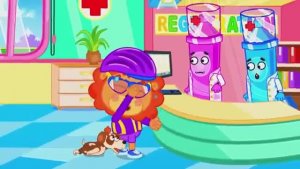 Маша и Леопольд Фломастеры врачи - Мультик для детей