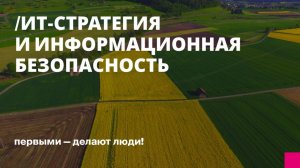 ИТ-стратегия и информационная безопасность