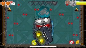 Yellow,green,red,black,white balls VS moon,iron,3 original bosses