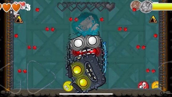 Yellow,green,red,black,white balls VS moon,iron,3 original bosses