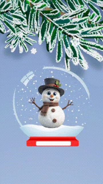 Новогодний футаж 2. Вертикальное видео смотреть онлайн