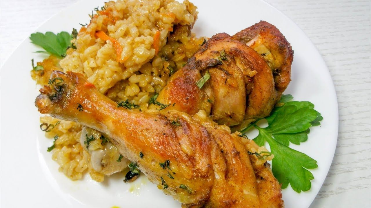 Как Приготовить на Обед Куриные Ножки с Ароматным Рисом смотреть онлайн