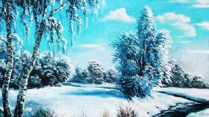 Зимние пейзажи художника Владимира Воробьева