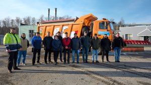 Демо-показ КДМ 7881220 на базе АО «Рязаньавтодор»