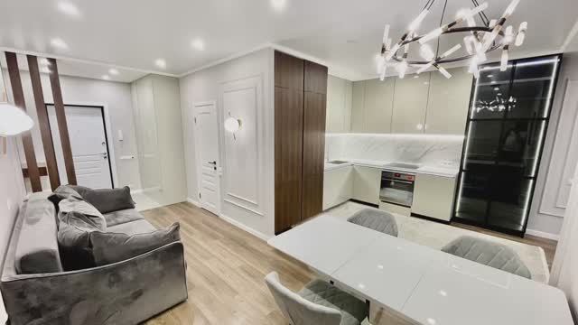 ЖК «CLOVER HOUSE», Щербаковский переулок 7, Евро 3х ком., 87 кв.м., 10/25 этаж смотреть онлайн