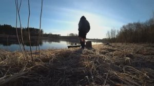 ЭТОТ РАССВЕТ УВИДЕЛ ТОЛЬКО Я! РЫБАЛКА В ПОЛОВОДЬЕ НА НАЛИМА \ ОН ВЫШЕЛ НА ДВА ЧАСА, А Я ЕГО ЖДАЛ!