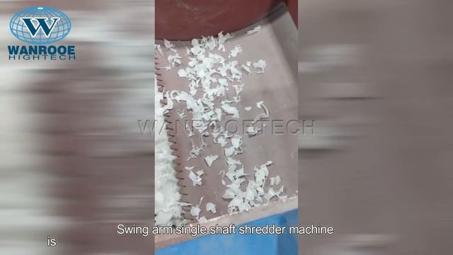 Одновальный шредер для измельчения Еврокубов, IBC-контейнеров смотреть онлайн