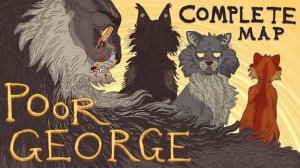 POOR GEORGE - Complete Yellowfang & Brokenstar MAP (Warriors)/Коты воители мап/