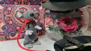 Вязаные игрушки. Шапокляк и Лариска - моя версия