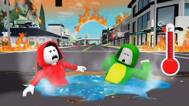 Джей Джей и Майки! ЖАРКОЕ ЛЕТО: 100 СПОСОБОВ ПЕРЕЖИТЬ ПАЛЯЩУЮ ЖАРУ! Анимация смотреть онлайн