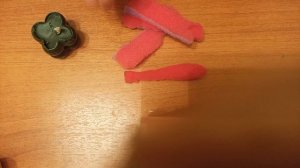 самодельная поролоновая рыбка