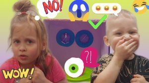 ЧЕЛЕНДЖ ⁉️ УГАДАЙ ЧТО В КОРОБКЕ 😱 ИГРА НА ОЩУПЬ😱 ИГРАЕМ ВМЕСТЕ 😍 ДЕТСКИЕ ИГРЫ 🤣 ДЕТСКИЕ КОНКУРСЫ