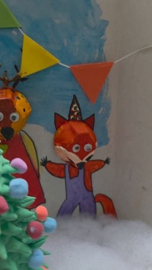 Новогодняя поделка #новыйгод #новогоднеевидео #новый #поделки #праздник #елка