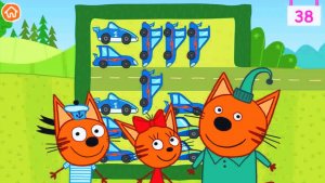 Три Кота | Забавную Игру с Машинками Затеяли Котята | Мультфильм Три Кота Смотреть