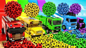 Мультяшки про машинки - Школьный автобус и детские машинки - Детские песенки - Мультики для детей