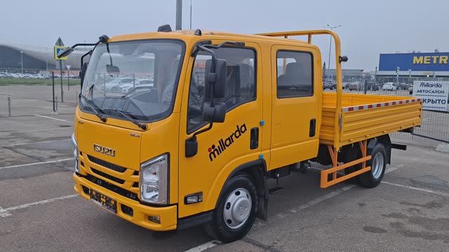 Isuzu Elf двухкабинный категории "В" смотреть онлайн
