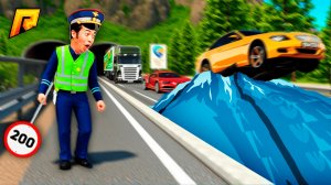 СОЗДАЛ СКОЛЬЗКИЙ ТРАМПЛИН НА СКОРОСТНОМ ШОССЕ в ГТА! УГАР на РАДМИР РП