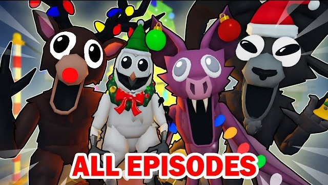 НОВЫЙ ГОД В «99 НОЧЕЙ В ЛЕСУ»! (Все эпизоды) Анимация Roblox смотреть онлайн