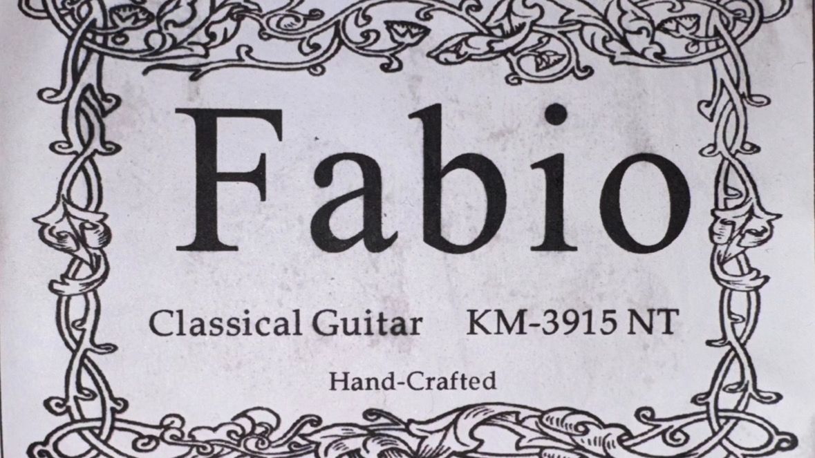 Гитара Fabio KM3915 NT - Снег ( Буланова Татьяна ) смотреть онлайн