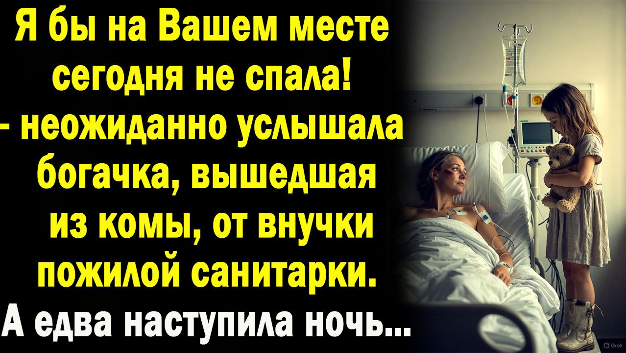 Истории из жизни / Аудио рассказы / Женщина вышла из комы и услышала / Слушать истории и рассказы смотреть онлайн